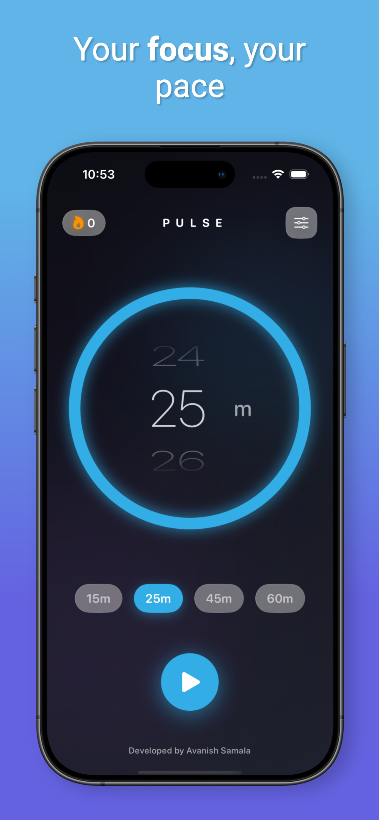 Pulse Duration Picker